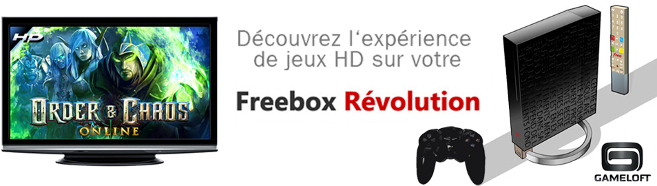 D&eacute;couvrez l&acute;exp&eacute;rience de jeux HD sur votre. Freebox R&eacute;volution