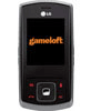 LG KE590i mobile games by Gameloft