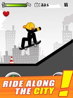 Stickman Skate 360 Epic City - Jogo Gratuito Online