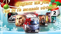 CONCOURS - Noël Gameloft, gagnez un cadeau par jour !