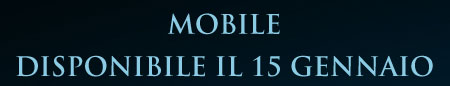 mobile Disponibile il 15 Gennaio