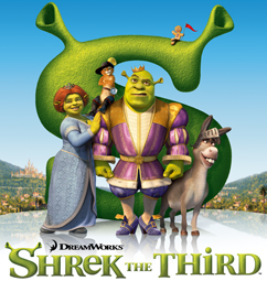 Shrek le Troisième: le jeu mobile officiel