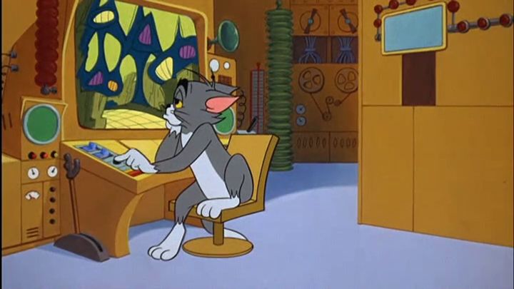 Tom & Jerry - Advance and Be Mechanized (s1e3)