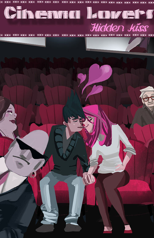 Cinema Lovers : Hidden kiss