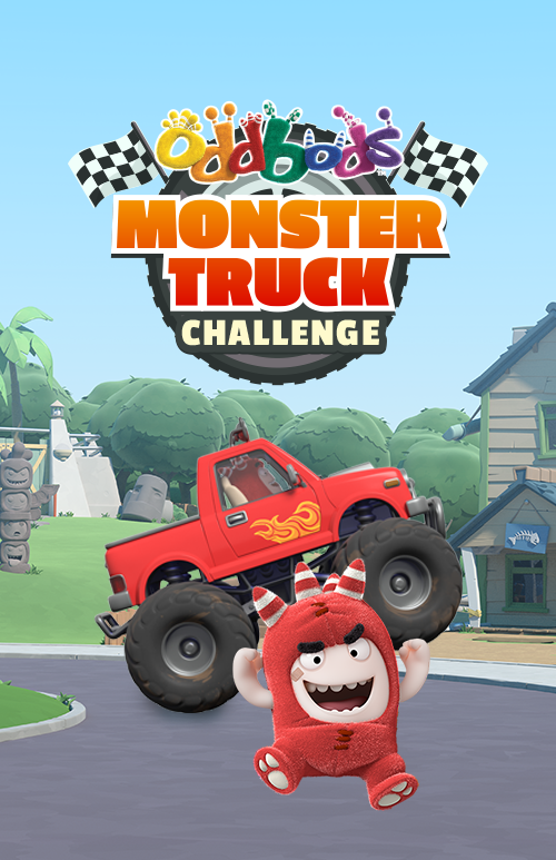 Oddbods Monster Truck Challenge