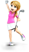 woman golfer